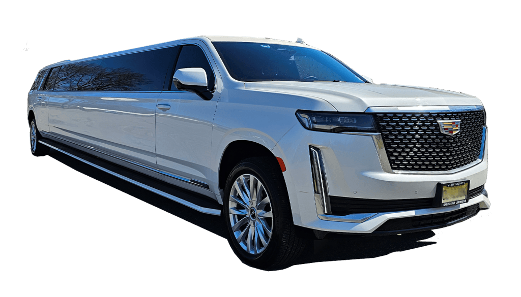 18p Cadillac Escalade ESV Stretch Limousine - NJ Limo Fleet